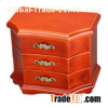 Wooden Hexagonal Jewelry Cabinet Box