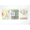 3x4 Mini Memo Note Pads with stylish design cover and magnetic closure