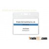 Transparent clear Portrait and Landscape PVC Conference Name Badge Holders wallet 30298