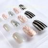 Pink Fingers Fake Nails short for women / Acrylic Fake Nails