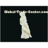 MD15 1*3.5cm Jade White Sculpture 3D Scale Model for N Train Layout