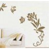 Flowers And Butterflies Decorative Wall Flower Sticker A0188