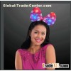 Flashing Polka Dots Soft Bow Headbands