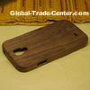 Black Walnut Wood Phone Cover for Samsung Galaxy S4,Walnut Wooden Case for i9500