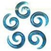 Gauge 6 helix  Pyrex Glass labret Piercing Jewelry For Engagement