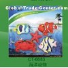 sea food resin fridge magnet