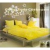 Attractive Funky Wall Flower Stickers YX-013 / Decal Wall Stickers