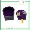 Womens Luxury Jewelry Boxes Purple Lizard Grain Two Pieces Type