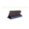 Waterproof Rosewood and Leather Cell Phone Case , Folio Mobile Phone Protection Case