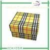 Decorative Watch Storage Box Matte Lamination Handmade Rigid Packaging