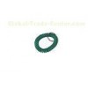 Green Wrist PVC key holder, Promotional Keychains with Spiral ring 30590