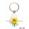 real fresh flower resin keychains,flower lucite keyring,very cute gift