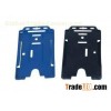 Portrait PP plastic ID card, credit Lx card holder or Conference Name Badge Holders 30204