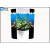 Cylindrical Acrylic Aquarium Custom Fish Tanks With Super Translucent Material