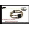 Fashionable Elastic Fibre Negative 1000cc--1500cc Ions Power Balance Silicone Bracelet