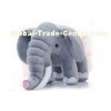 Sweet Sprouts Gray Custom Stuffed Elephant plush Soft Baby Toy 30cm