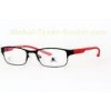 Angular Narrow Metal Optical Frames For Youth , Demo Lens , Blue / Red And Black