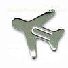 Custom Promotional Airplane shape bookmarks, stainless iron Personalised Bookmarks