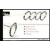 CE Elegant and Decent Pure Titanium Ion Energy Magnetic Titanium Bracelet Inlaid with Opal