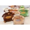 Personalized stuffed plush toys 50cm baer Children's cartoon stool Elegant gifts for kids