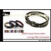 High Silicone and Elasticity Fabric for Sports Relax Balance Braised Rope Bracelet GT-047