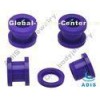 Men Purple Fashion Opaque Acrylic Body Piercings Jewelry , Ear Plug Flesh Tunnel