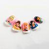 Disney Brand Nail Art Fashionable Kids Fingernail Art With Beautiful Barbie Doll