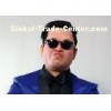 Customized Life Size Wax Figures of Korea Famous Star PSY Male Resin Modern Statues