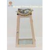 Indoor & Outdoor Tapered hurricane Candle Lantern with Rope Handle