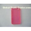 Rose Red Anti-scratch Soft Plastic Cell Phone Cases For IPhone 5 / 5S