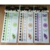 Colorful Foil metallic body tattoo Body Art Fashion Accessories