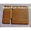 Ipad Carbonized Bamboo Protective Hard Case With Straight Grain