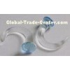 Lampwork Glass Piercing Jewelry 7/8" Gauge , Belly button piercers