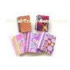 4.5 x 5.5 Plastic Spiral Stylish Fat Book for daily writing and note taking