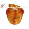 Golden color Normal printing personalized name ribbon 25mm for Bakery Shop
