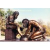 Famous life size bronze sculpture