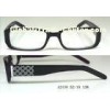 Handmade Acetate Narrow Rectangular Eyewear Frames For Men , Full Rim