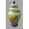 newest yellow-color porcelain vase