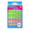 3D Fibre Drawing Spiky Silicone Fake Nails Green Artificial Press Nail