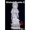 Silver Ornament--Filigree Buddha on Lotus