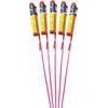 Children whistling moon travelers fireworks Rockets with Paper tube