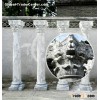 garden natural stone column
