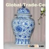 blue and white porcelain general jar