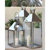 Modern decorative Metal hanging Stainless Steel Lanterns For hotel