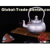 Silver Teakettle--Bark Satin Teakettle(Middle)