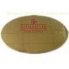 Custom metal logo Personalized Refrigerator Magnets / sticker with Brass photo etched