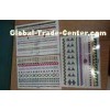 Silver gold leg temporary tattoos A5 size with 175gsm water transfer paper