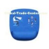 Polyurethane Anti Slip Bottom Ergonomic Mouse Pad With Form Hand Support KLH-3022