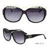 Black Acetate Frame Sunglasses For Men With Cr-39 Lens , Full Rim