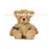 100% PP Filling Cotton Coat dress sit plush Teddy bear stuffed dolls birthday gift 30CM